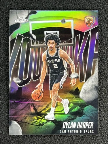 Dylan Harper 2025 Topps Chrome Dylan Harper #YQ-2 Refractor