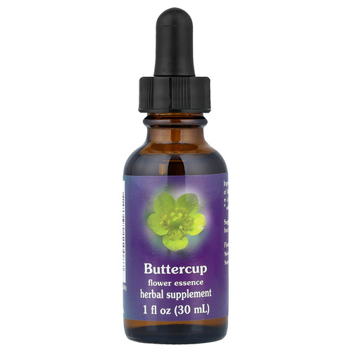 Buttercup, Flower Essence, 1 fl oz (30 ml)
