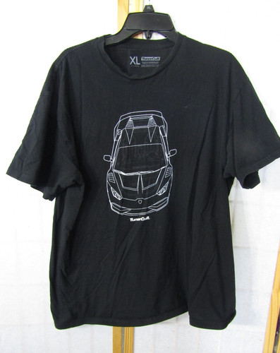 Tuner Cult Black Logo 100% Cotton Short Sleeve Cotton T-Shirt Men's XL