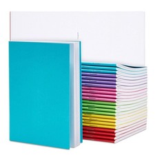 24 Pack Blank Books for Kids to Write Stories, A6 Colorful Notebooks Bulk, 4....