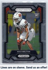 2024 Panini Prizm Draft Picks #163 Max Melton