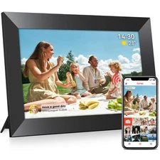 Frameo 10.1 Inch WiFi Digital Picture Frame 1280x800 HD IPS Touch Screen Smar...