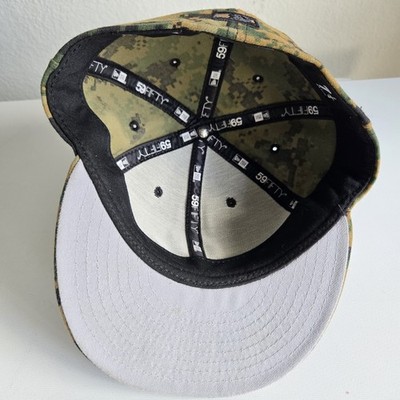 New Era Chicago Cubs Leaf Camo Copper 9Forty A Frame Snapback Cap