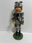 Wooden Limited Edition Nutcracker Camo Military Soldier 2009 14" — photo 1