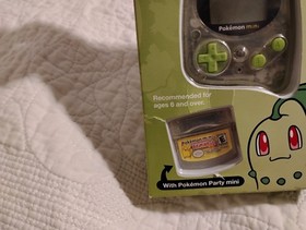 Pokemon Mini Chikorita Green Game Console Version USA