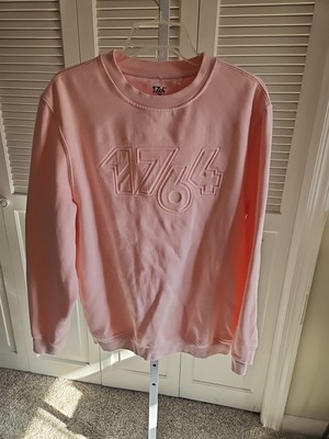 1764 Golf Men s Women's Oliver Sweatshirt Pink Size Large 
