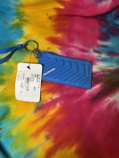 Balenciaga Card Key Holder Petroleum Blue