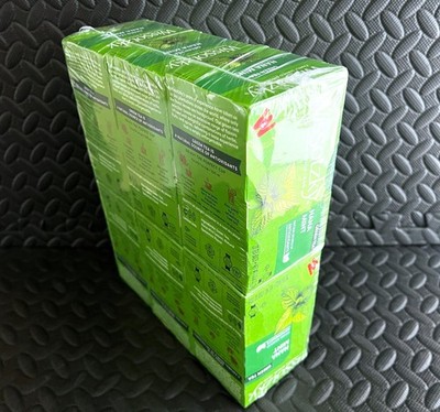 6x Wissotzky Nana Mint Green Tea Boxes - 120 Tea Bags Total