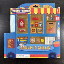Teeny Tinies Grillin' Chillin' 20pc Mini Food Playset Dollhouse NEW