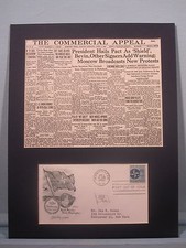 The Start of NATO - North Atlantic Treaty Organization & First Day Cover