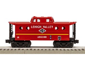Bachmann Trains HO Scale Bobber Caboose – Lehigh Valley, Brown, Silver Series