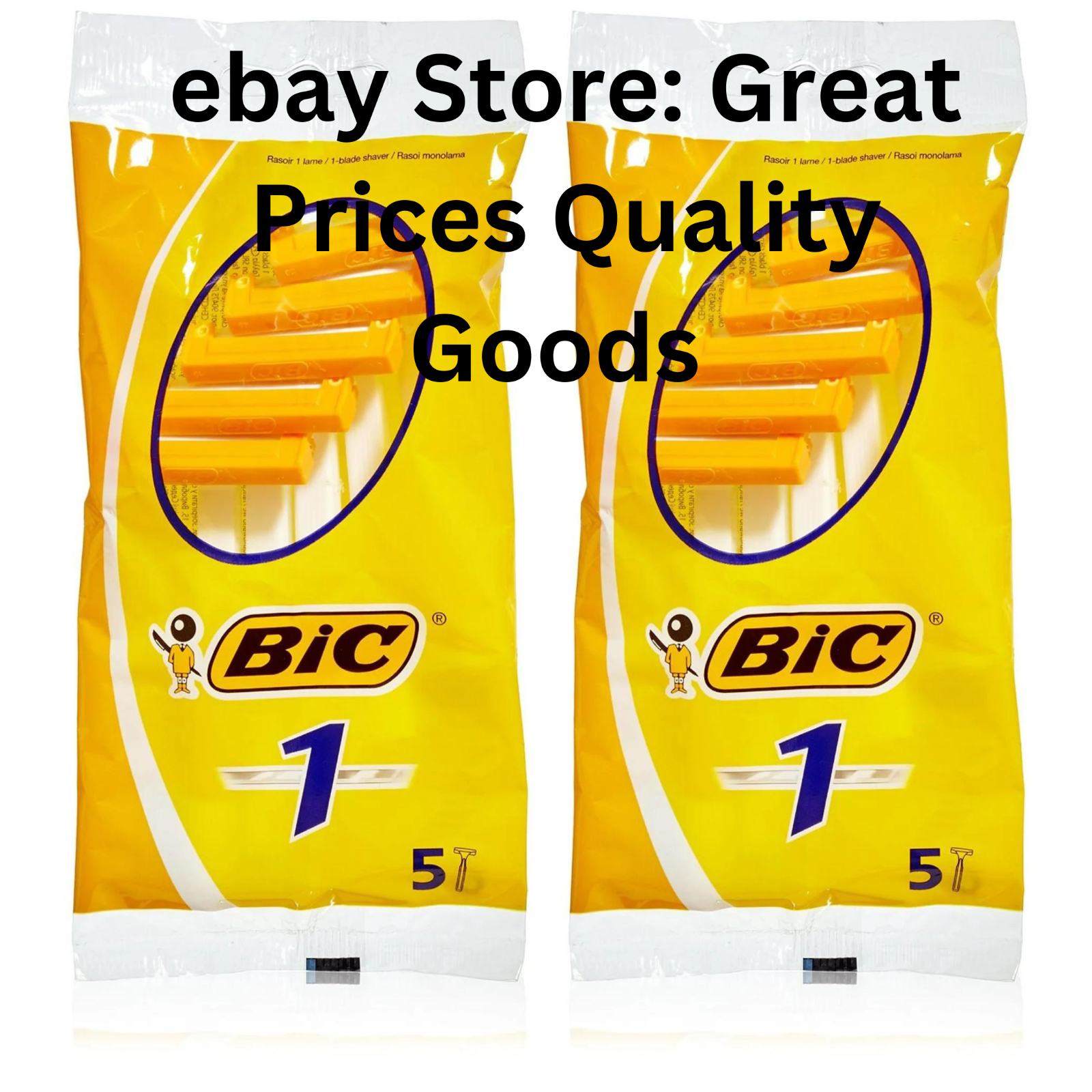 Bic Classic Disposable Razors for Normal Skin - 5 Razors ( Pack of 2 ...