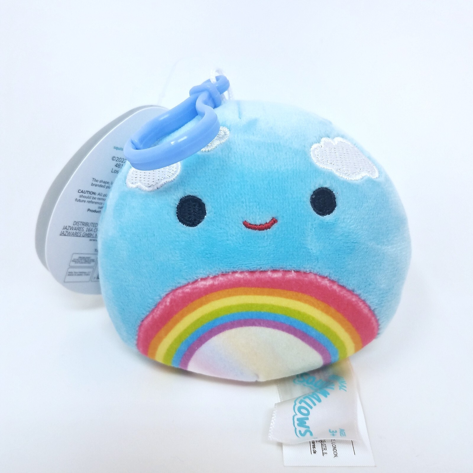 rainbow clip squishmallow
