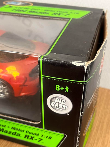 Racing Champion 1/18 FAST & FURIOUS 1994 MAZDA RX-7 w/Box Die cast Toy car Japan - Picture 6 of 14