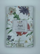 Aryah Floral Indoor/Outdoor Tablecloth Linen 60" x 84" Oblong