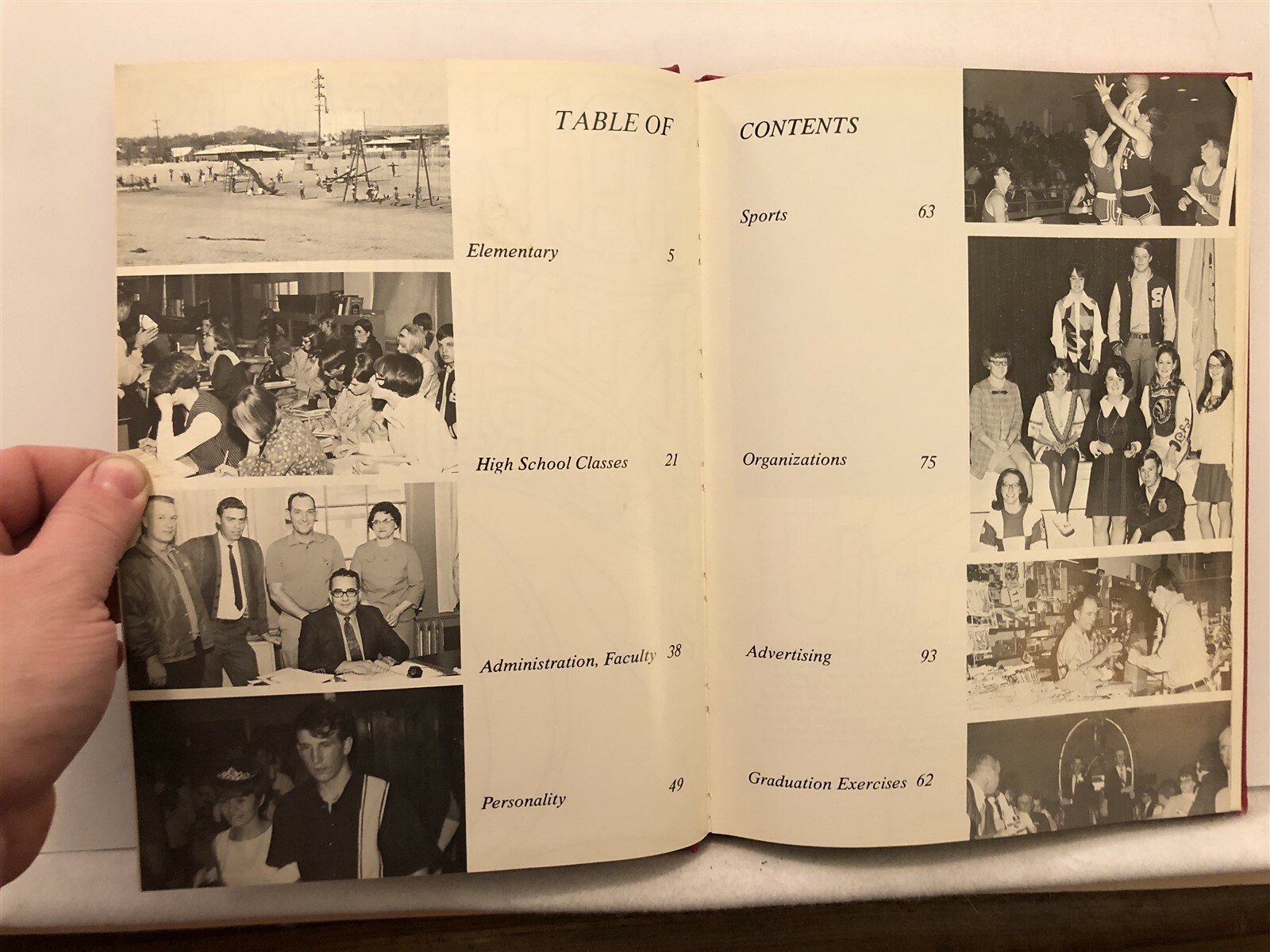 1970 Shattuck Schools High Elementary Middle Annual Yearbook Oklahoma