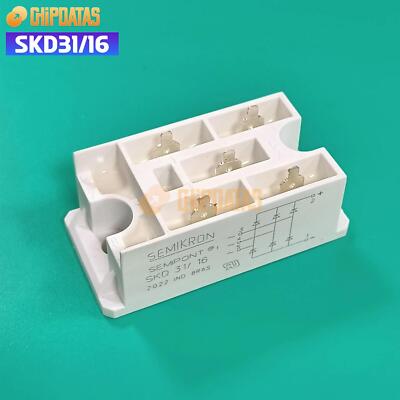 1PCS New SEMIKRON SKD31/16 Three-phase Bridge Rectifier Power Module