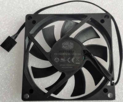 Cooler   DF0801512RFLN 8CM   12V 0.14A PWM   CPU      #W1*