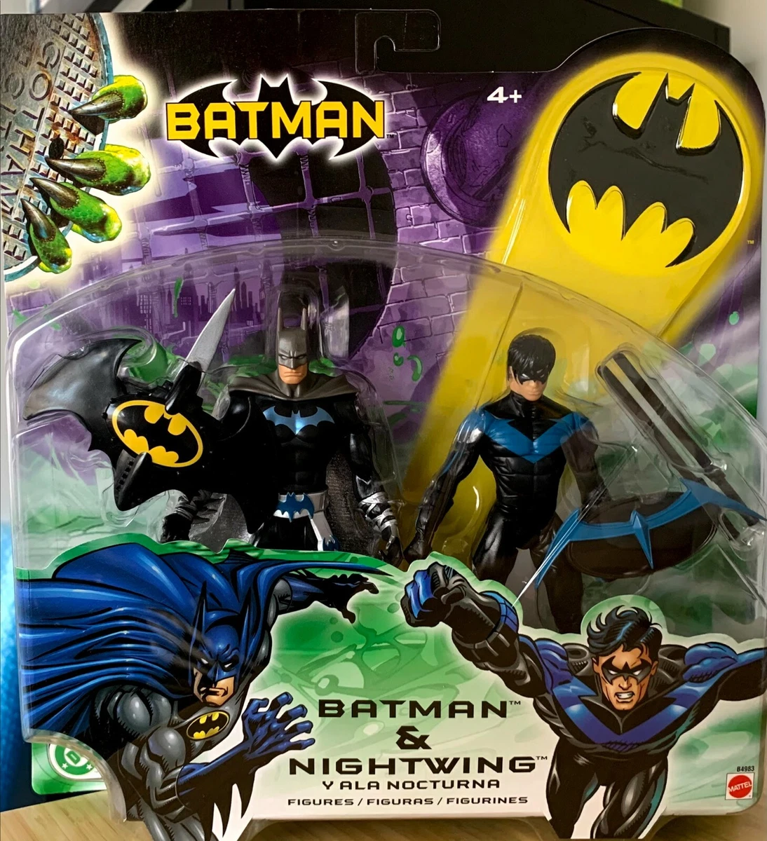Batman Nightwing Y Ala Nocturna Mattel 6
