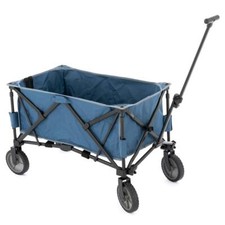 Bollerwagen 200kg Handwagen Faltwagen Leiterwagen klappbar 90x52x32cm graublau