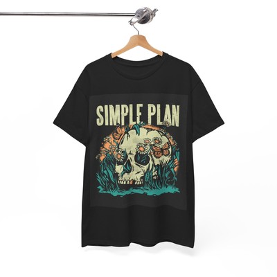 Simple Plan Tshirt Punk Rock Merch Album Unisex Heavy Cotton Tee