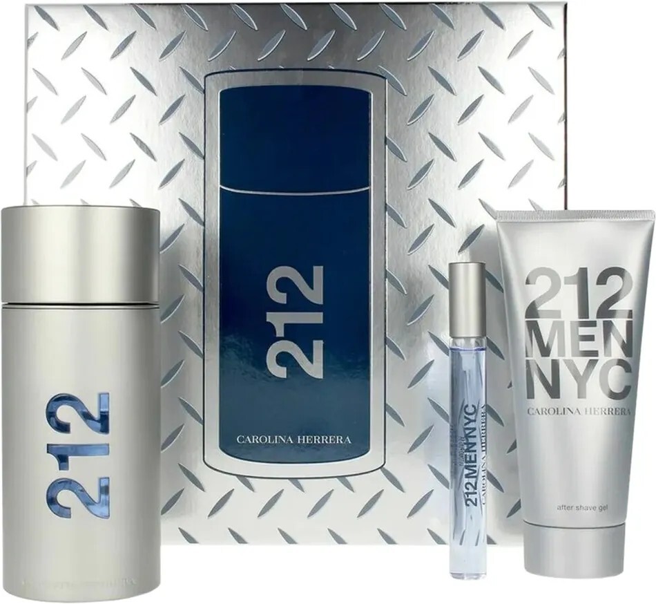 CAROLINA HERRERA 212 MEN NYC PC GIFT SET