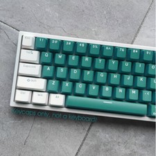Double Shot PBT Keycaps Set OEM Profile For 61/87/104 MX Mechanical Keyboards