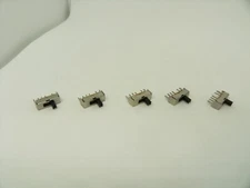 5x Pack Lot Small Micro Slide Toggle Switch Slider 3 Positions 4 Pins + 2 (6Pin)