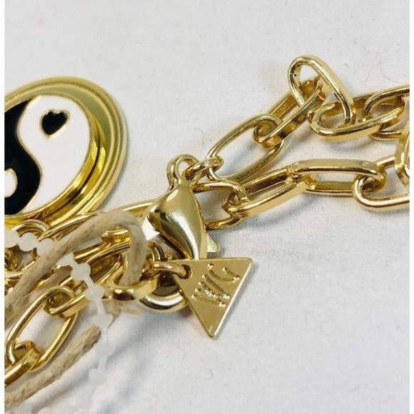 Alternate view of Wilhelmina Garcia 18k Gold-plated Yin Yang Charm Bracelet