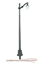 Woodland Scenics JP5631 HO Scale Just Plug Street Lights - Arched Cast Iron (3-P