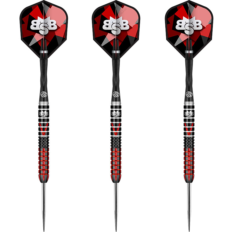 Стреляные стальные дротики Michael Smith Bully Boy Defiant с наконечником из 90 вольфрамовой стали NEU 26890₽