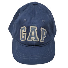 Baby GAP Boy's Stretchy Hat Blue Size S/M 100 Cotton Patch Logo