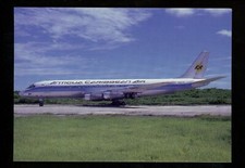 Aviation Airplane Airline postcard Antigua Caribbean Air DC-8-21 N6571C JJ 99