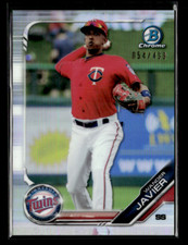 2019 Bowman Chrome #BCP-206 Wander Javier Prospects Refractor /499