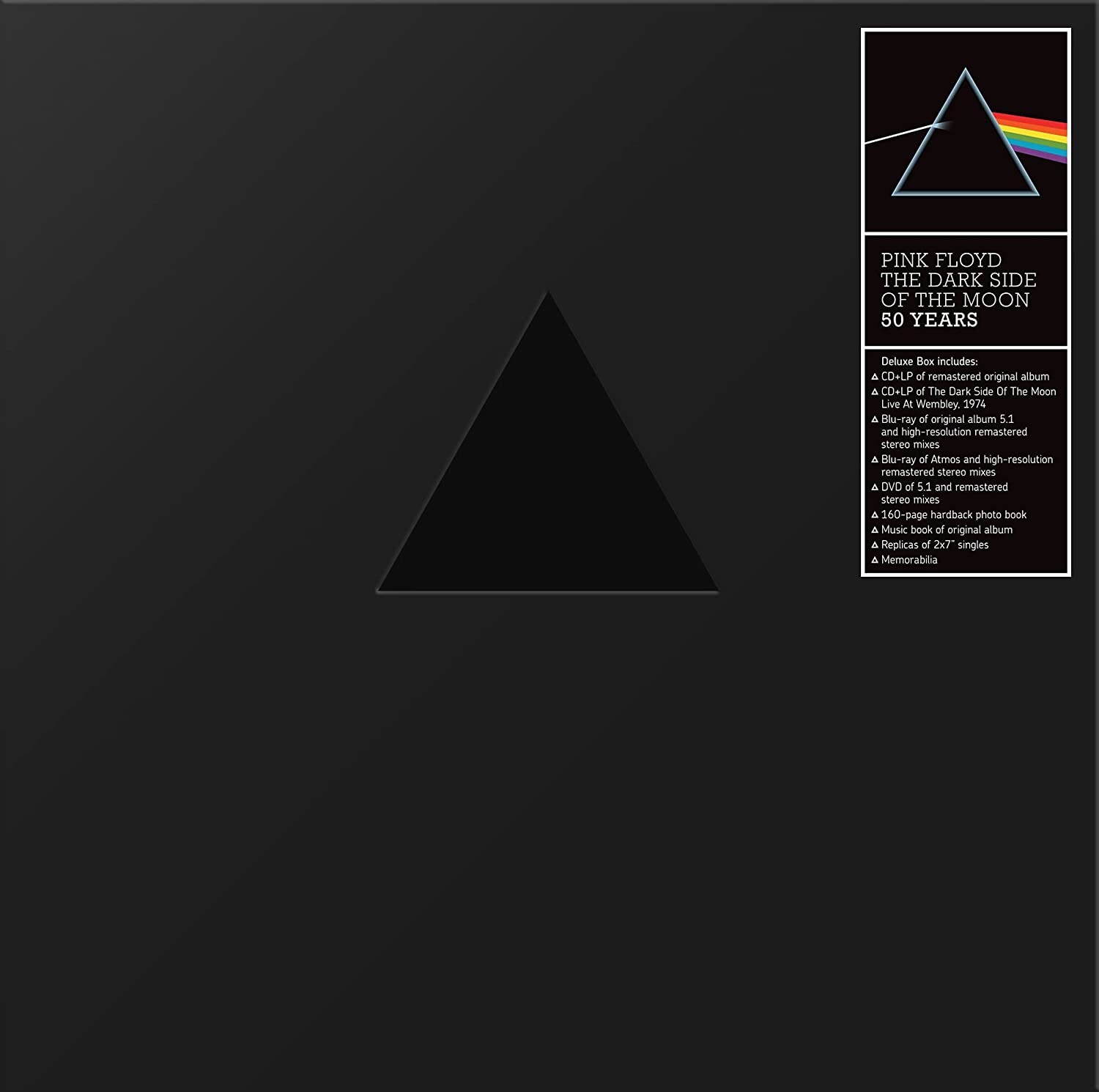 pink floyd the dark side of the moon 50th anniversary boxset sealed sigillato