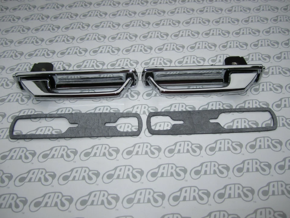 1971-1978 Buick Riviera & Oldsmobile Toronado внешние хромированные дверные ручки. Пара - Изображение 3 из 4