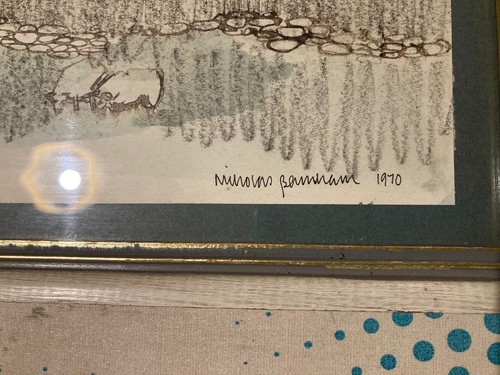 Nicholas Barnham Watercolour and Drawing Work on Paper - Picture 3 of 4
