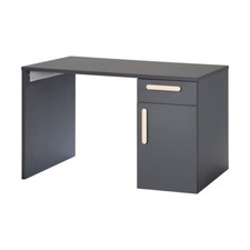 Roba Schreibtisch Jara Spiegelverkehrt aufbaubar Anthrazit 120 x 60 cm TOP