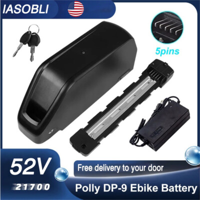 52V 30AH E-bike Batterys For Samsung 200W-1500W Li-ion 40A EBike Electric Motor