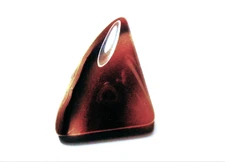 17.95cts BANDED BRAZILIAN AGATE 27 x 18.5 x 5.5 mm FREEFORM CABOCHON