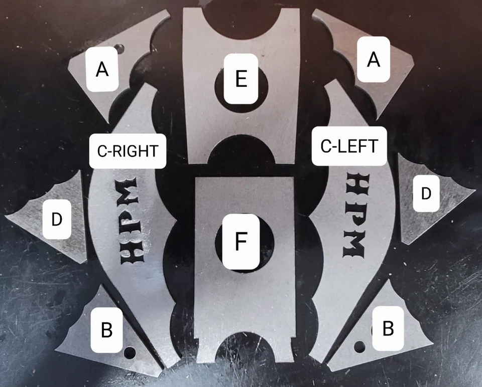 Raptor and Warrior 350 Frame Gusset Kit Yamaha Gussets DRW / HPM - Image 2 of 4