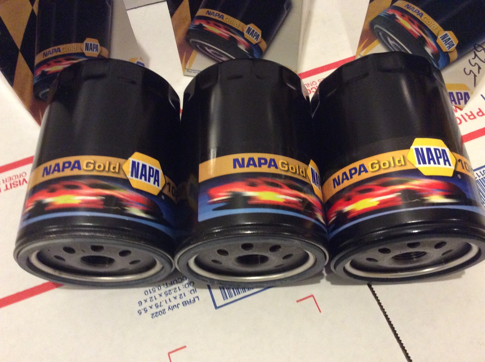 (Lot of 3) Napa Gold 1060 Oil Filters Maximum Protection