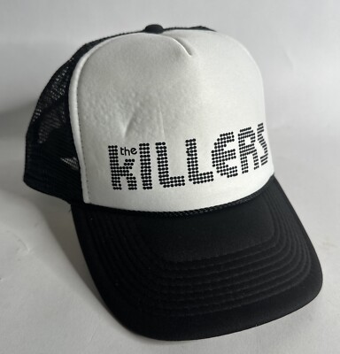 The Killers Imploding The Mirage Tour 2022 Graphic Black Trucker Hat Cap