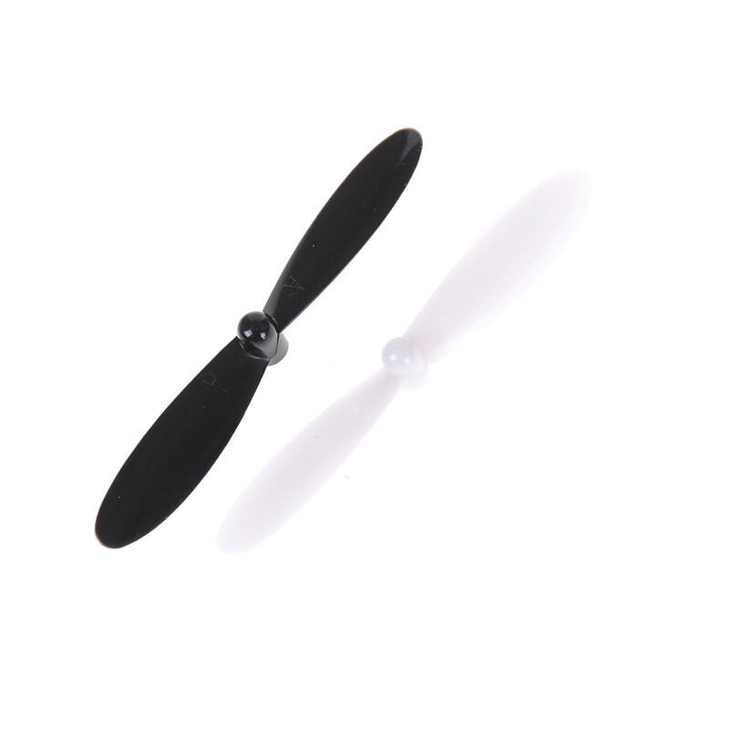 Hubsan X4 H107C Ersatz-Rotorblätter – 4 Stück, Schwarz/rot Oder Schwarz/grün