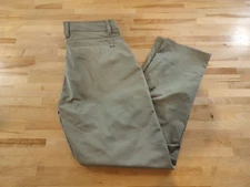 Mens Hurley Jet Set Tech Pant Flat Front Moisture Wicking Stretch Green 32Wx29L