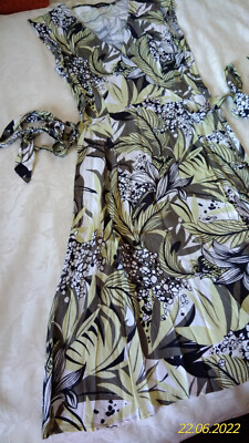 Wunderschönes Kleid Gr.36 Fabiani Tolle Farben+Detail 