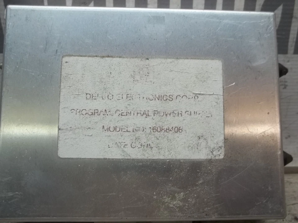 Cadillac Eldorado Sevilla 1986-1991 OEM MÓDULO DE FUENTE DE ALIMENTACIÓN CENTRAL 16088406 Foto 2 de 4