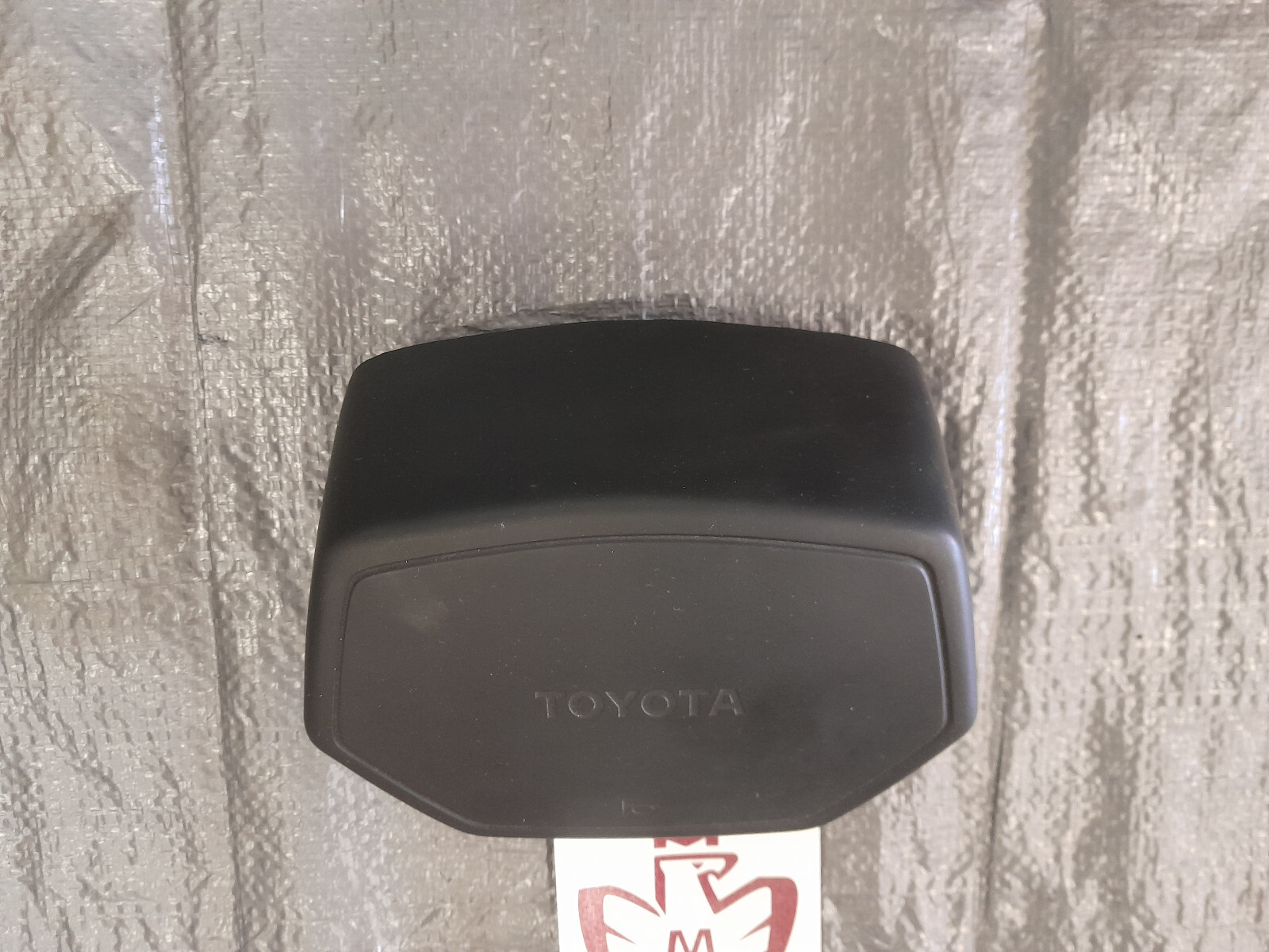 85 86 Toyota MR2 Horn Pad  CENTER STEERING WHEEL COVER TRIM OEM BLACK 1985 AW11