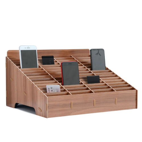 Wooden Mobile Storage Box Multifunctional Phone Motherboard Repair Accessories - Afbeelding 1 van 15