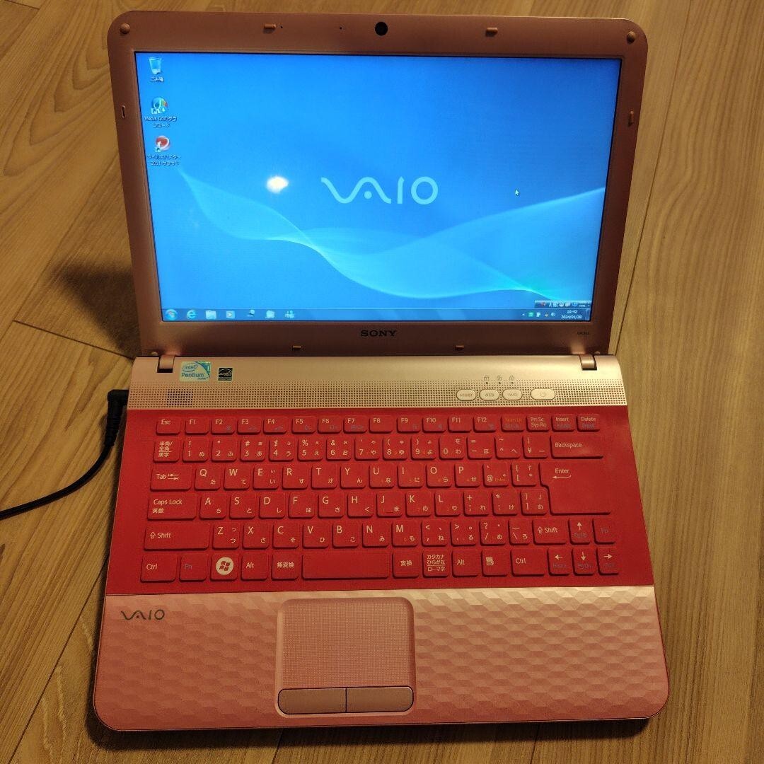 VAIO VPCEG34FJ B960/4GB/640GB/Win7 ジャンク
